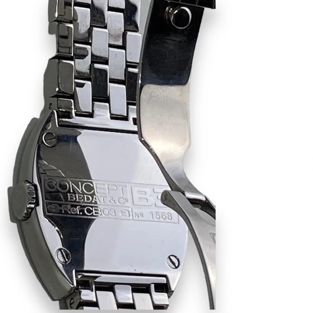 NWOT Bedat & Co. Diamond & Stainless steel ladies Quarts watch